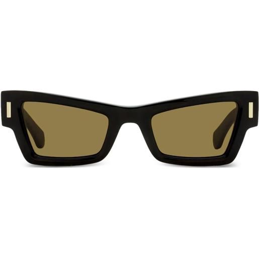 Ferragamo Eyewear occhiali da sole cat-eye - nero