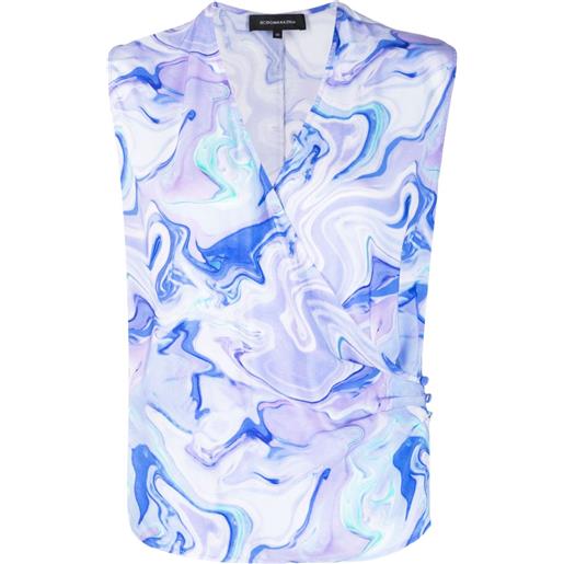 BCBG Max Azria blusa smanicata