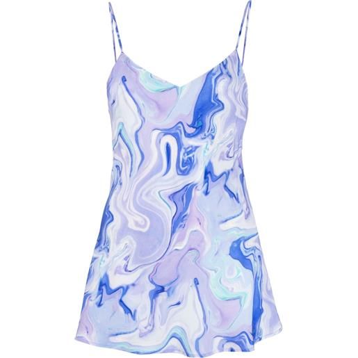 BCBG Max Azria top smanicato - viola