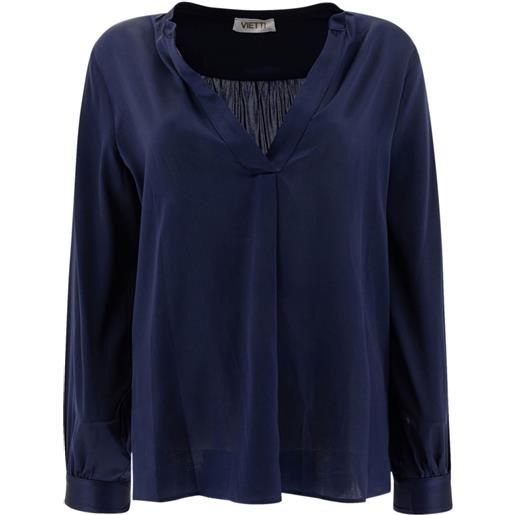 F.It blusa con scollo a v