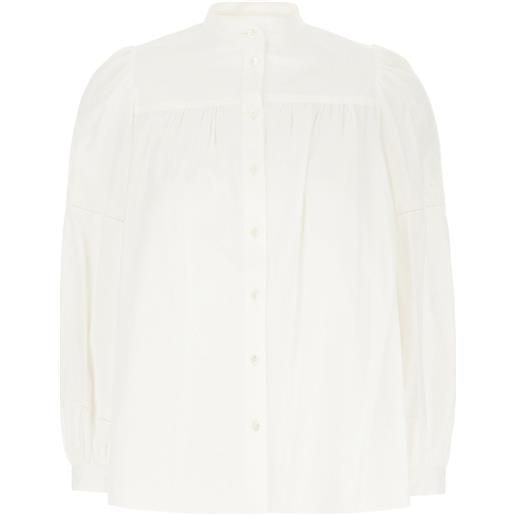 Weekend Max Mara blusa ribaldo - bianco