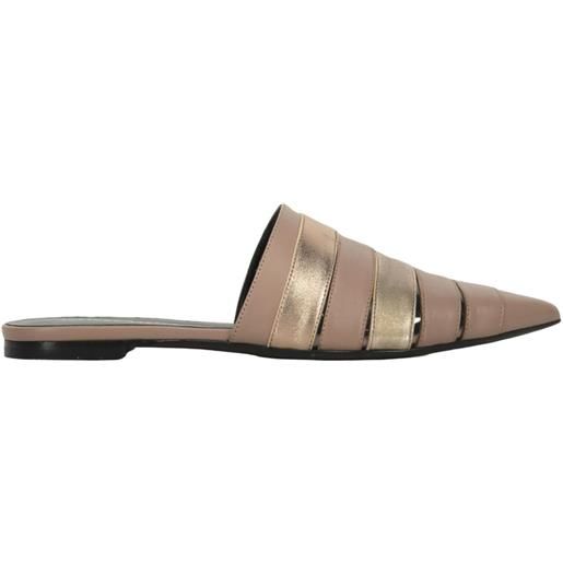 Fabiana Filippi mules sabot - marrone