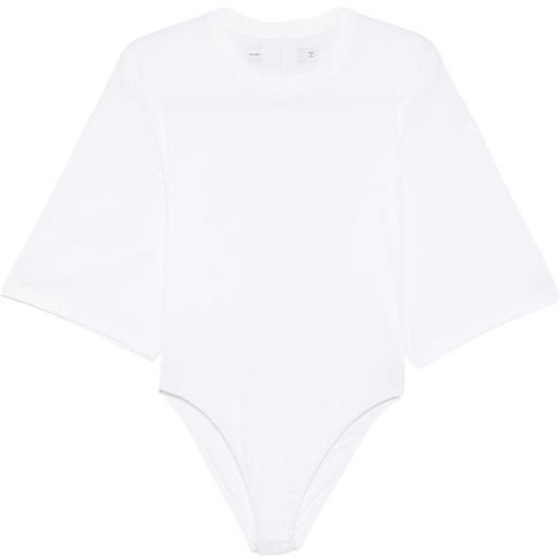 B1ARCHIVE wide-sleeve t-shirt bodysuit - bianco