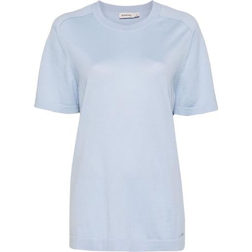 Simkhai top in maglia leggero - blu