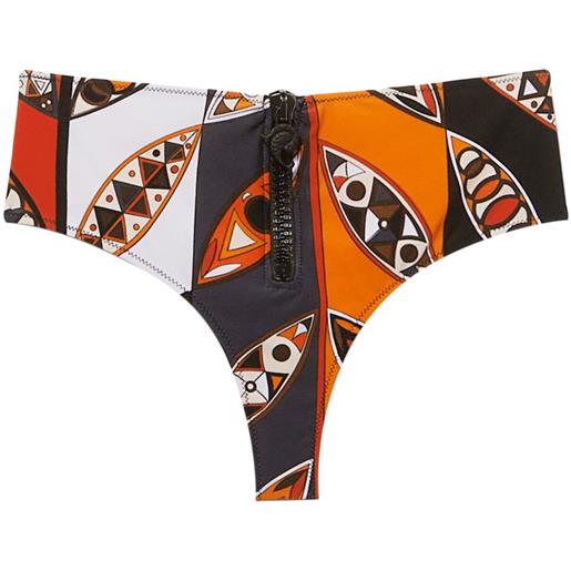 PUCCI slip bikini con stampa grafica - multicolore