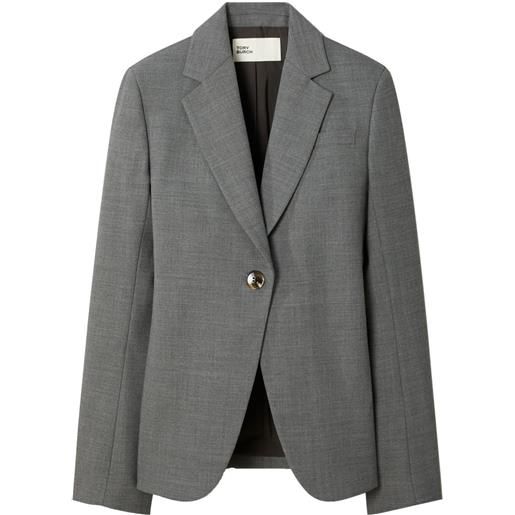 Tory Burch blazer elasticizzato - grigio