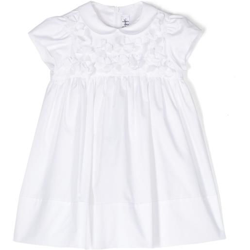 Il Gufo abito midi con applicazione - bianco