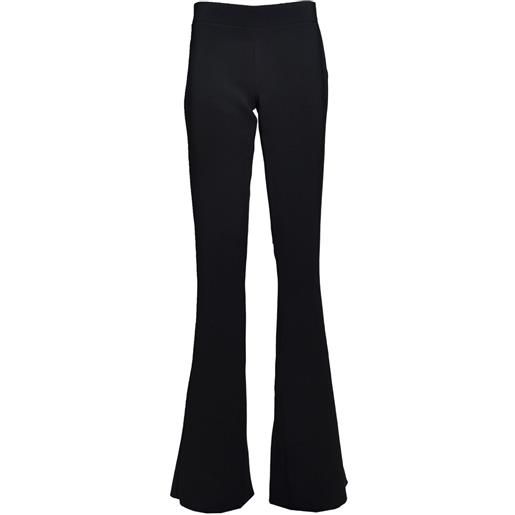 DSQUARED2 pantaloni svasati - nero