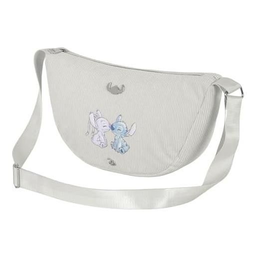 Disney lilo e stitch tender-borsa ovale roy, biancastro, 34 x 20 cm