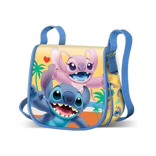Disney lilo e stitch ocean-borsa a tracolla muffin mini, blu, 17 x 17 cm