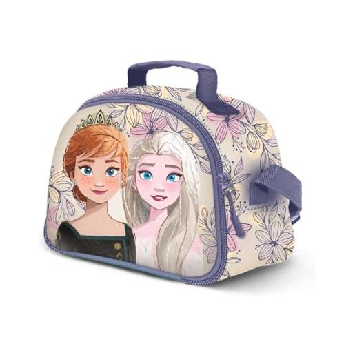 Disney frozen 2 emotion-porta merenda thermal lunch bag, beige