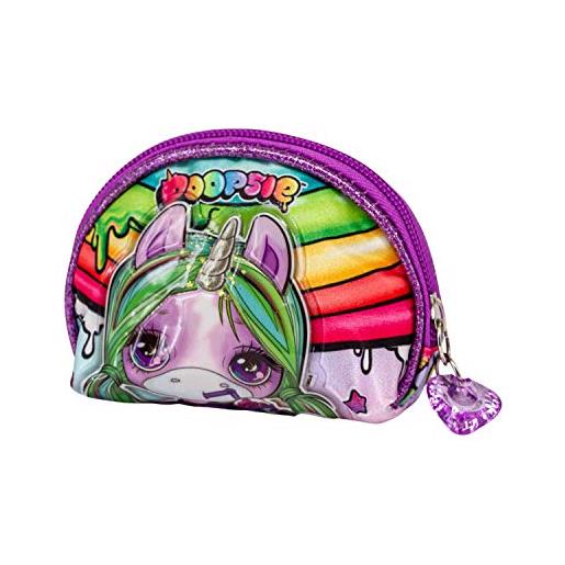 KARACTERMANIA poopsie slime surprise rainbow-portamonete shy, multicolore, 12 x 9 cm