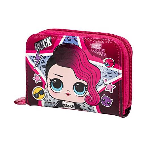 KARACTERMANIA lol surprise rock-portafoglio piccolo, multicolore, 12.5 x 9 cm