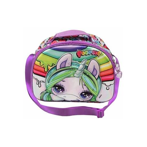 KARACTERMANIA poopsie slime surprise rainbow-porta merenda 3d, multicolore, 25.5 x 20 cm