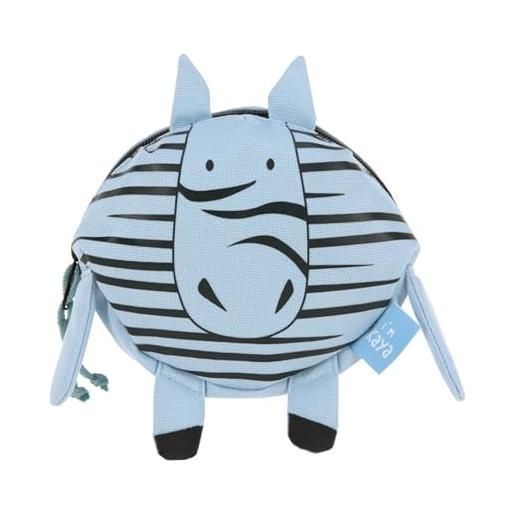 Lässig about friends marsupio da cintura per bambini da 3 anni, 14 cm, kaya zebra