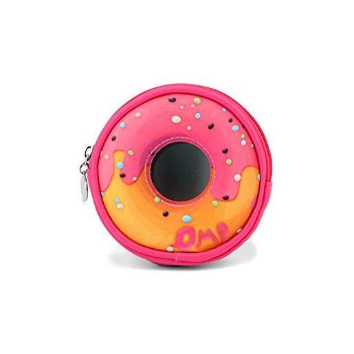 Oh My Pop! pinknut-portamonete rotondo, rosa, 12 x 12 cm