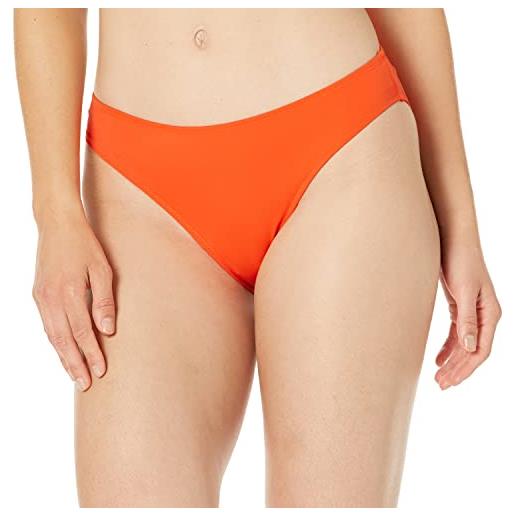 Amazon Essentials pezzo inferiore del bikini classico (disponibile in taglie forti) - colori fuori produzione donna, arancione, xl plus