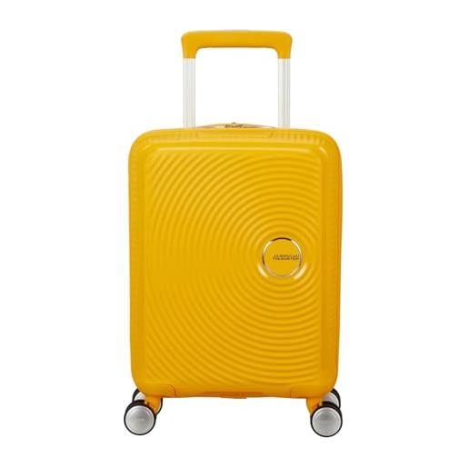 American Tourister soundbox mini - trolley xs, bagaglio bambini, 47 cm, 22 l, giallo (golden yellow)