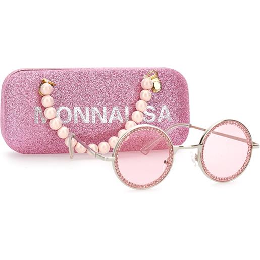 Monnalisa occhiali da sole strass