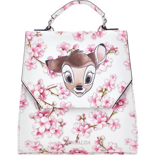 Monnalisa zaino tessuto spalmato bambi