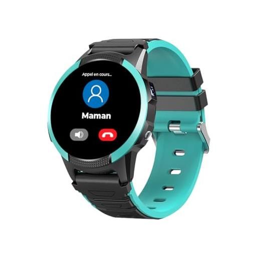 SaveFamily Relojes con GPS save. Family slim 4g | smartwatch per bambini con localizzatore gps, chiamate, video, chat, pulsante sos, cronometro | sim inclusa - colore verde