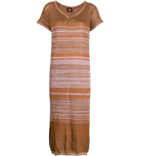 VITELLI abito lungo - marrone