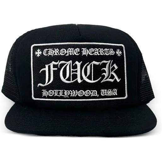 Chrome Hearts cappello da baseball con ricamo - nero