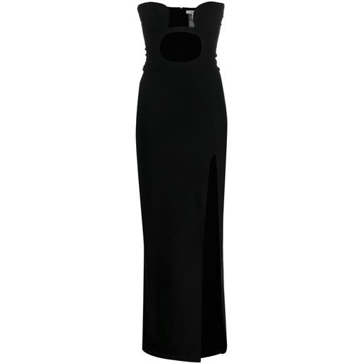 Nensi Dojaka abito con dettaglio cut-out - nero