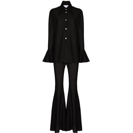 Sleeper set cosmos stile pigiama - nero