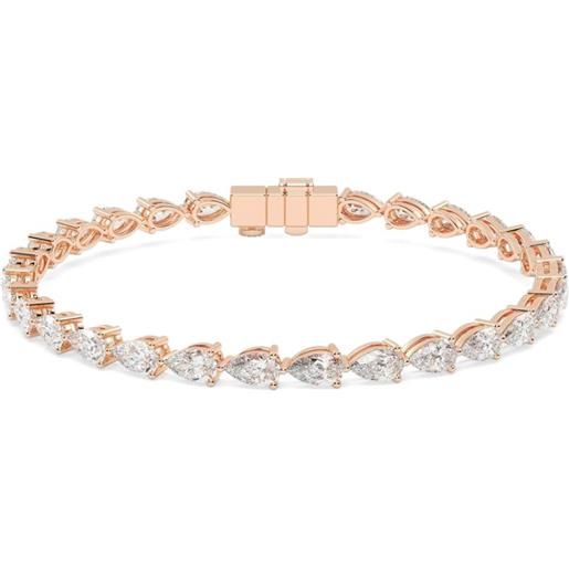 NKlaus Bracciale argento 925 24 cm catena ad ancora taglio diamante laterale bracciale da uomo 12267