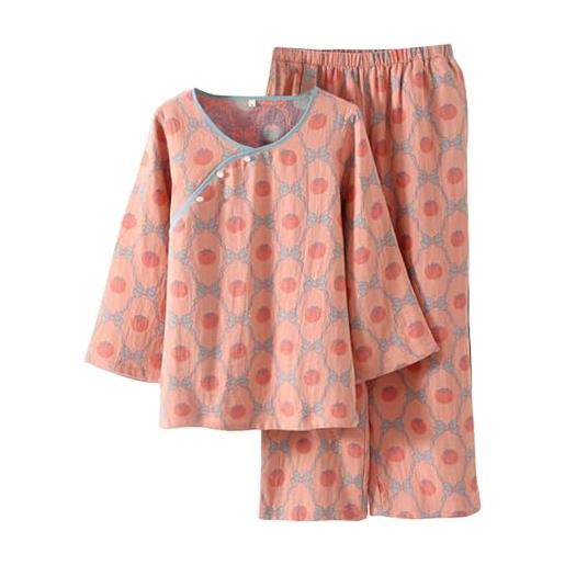 Pigiama da donna a maniche lunghe in pile – Set notte caldo invernale 2 pezzi Comfypajamas