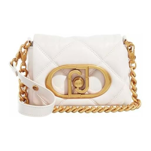 Liu jo borsa a tracolla comoda, versatile dal tessuto trapuntato matelassé, con chiusura con patta calamita. Presenta tasche interne di cui una con zip. Dispone di due tracolle, una a catena color oro