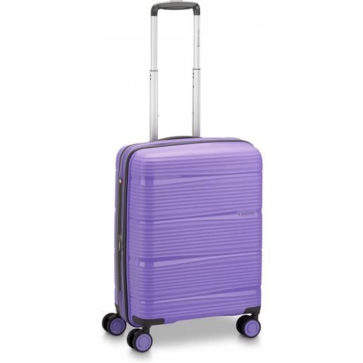 Roncato r-lite trolley bagaglio a mano 55x40x20/23 cm espandibile - lavanda