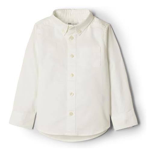 Amazon Essentials x sofia grainge - camicia con colletto oxford elasticizzata bambino, bianco, 18 mesi