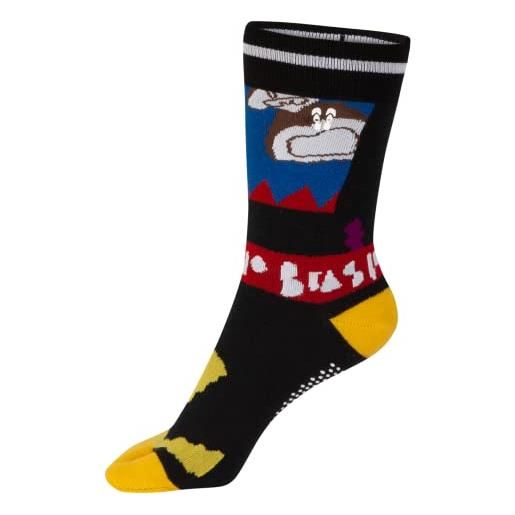 Havaianas calzini stampa, nero/giallo, s unisex-adulto