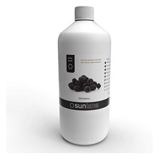 Suntana spray marroncino blackberry fragranza after dark 14% dha soluzione - 1000ml
