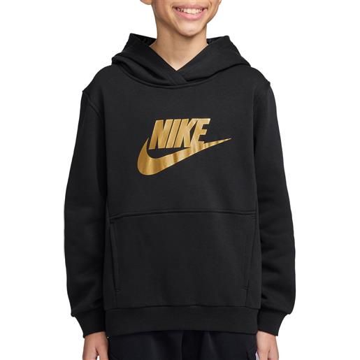NIKE felpa con cappuccio club logo bambino