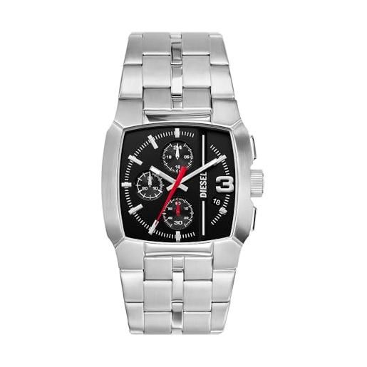 Diesel orologio analogico al quarzo uomo con cinturino in acciaio inossidabile dz4661