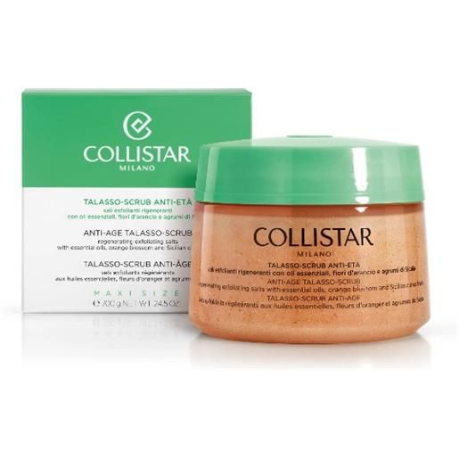 Collistar talasso-scrub anti-età corpo formato maxi 700 gr