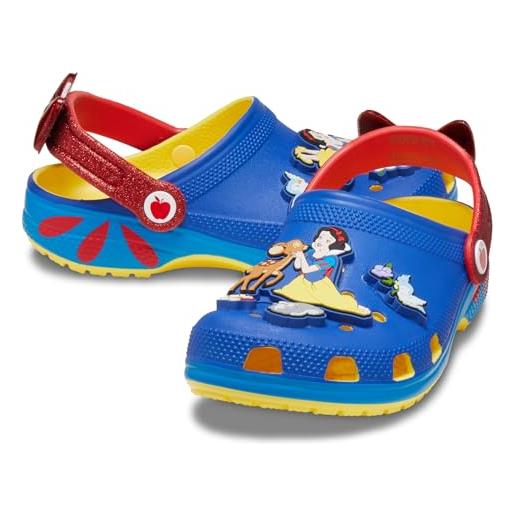 Crocs snow white classic clog k, zoccoli, sunshine, 30 eu