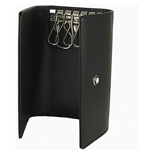 Montblanc schlüsseletui schwarzmeisterstück 7161, accessori per uomo unisex adulto - nero