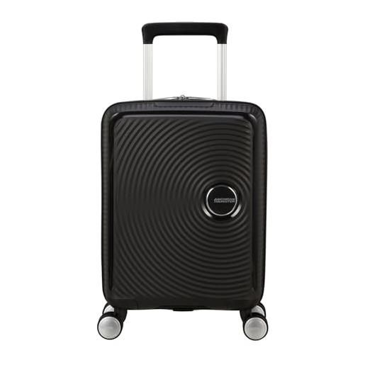 American Tourister soundbox mini - trolley xs, bagaglio bambini, 47 cm, 22 l, nero (bass black)