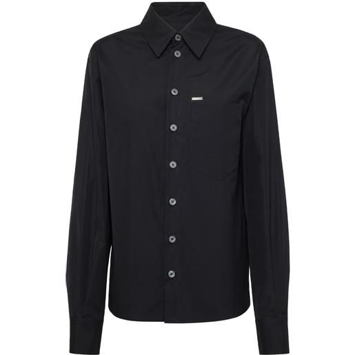 DSQUARED2 camicia boxy - nero