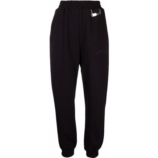 Philipp Plein joggers con logo - nero