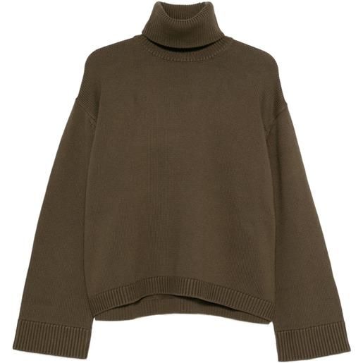 The Frankie Shop maglione a collo alto - verde