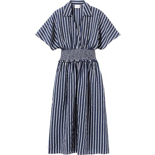Claudie Pierlot abito midi a portafoglio - blu