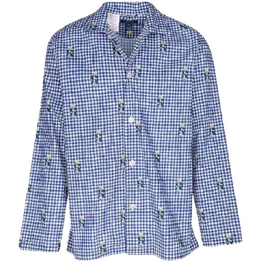 Polo Ralph Lauren pigiama con stampa - blu