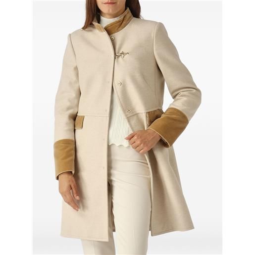 Fay cappotto monopetto - toni neutri
