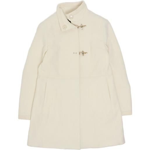 Fay Kids montgomery con colletto alla coreana - toni neutri