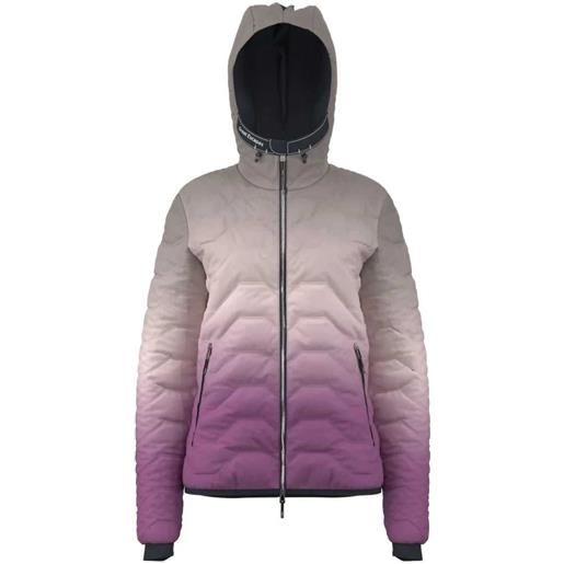 GREAT ESCAPES gavia lady padded jacket driftwood to amethyst shadded